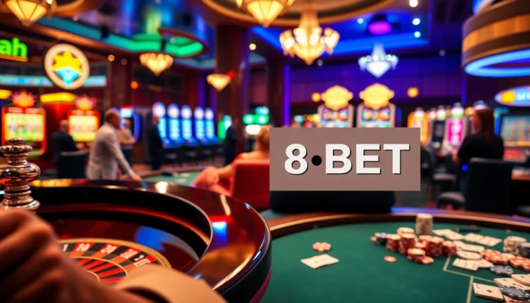 Experience high-stakes gaming thrills at F8 BET's lively casino tables.