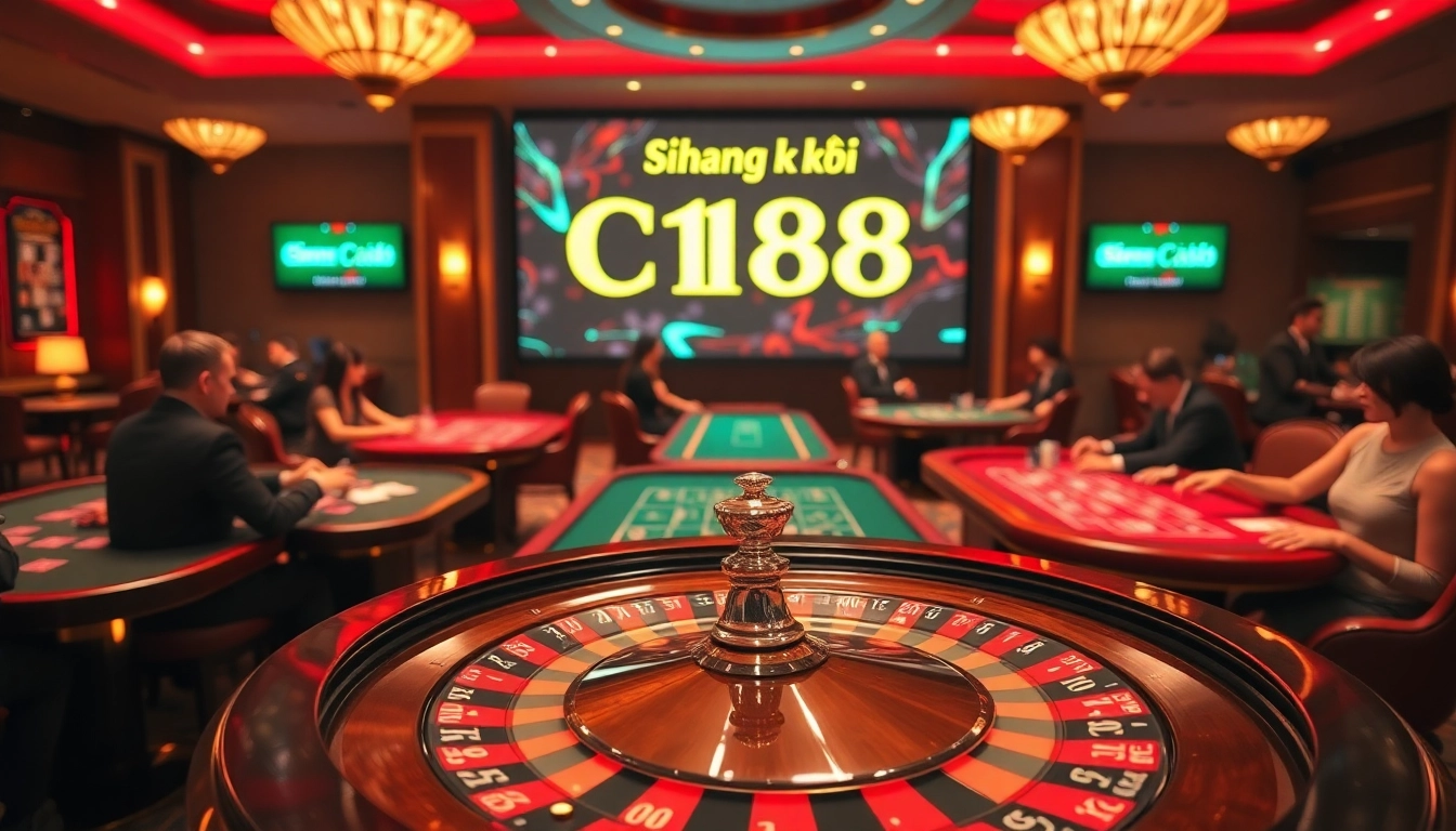 Experience the thrill of registration for casino games with đăng ký C168, featuring dynamic roulette and engaging poker tables.